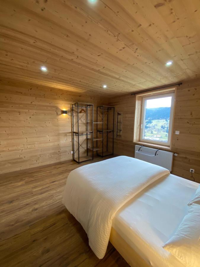 Les Chalets Bambi & Jacuzzi Privatif ラ・ブレス エクステリア 写真