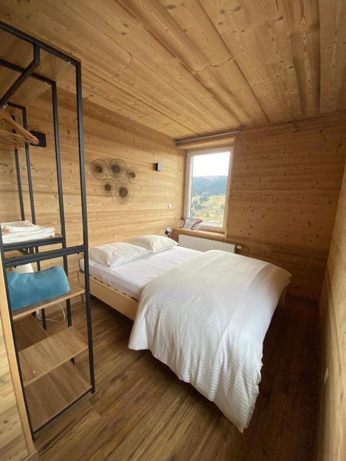 Les Chalets Bambi & Jacuzzi Privatif ラ・ブレス エクステリア 写真